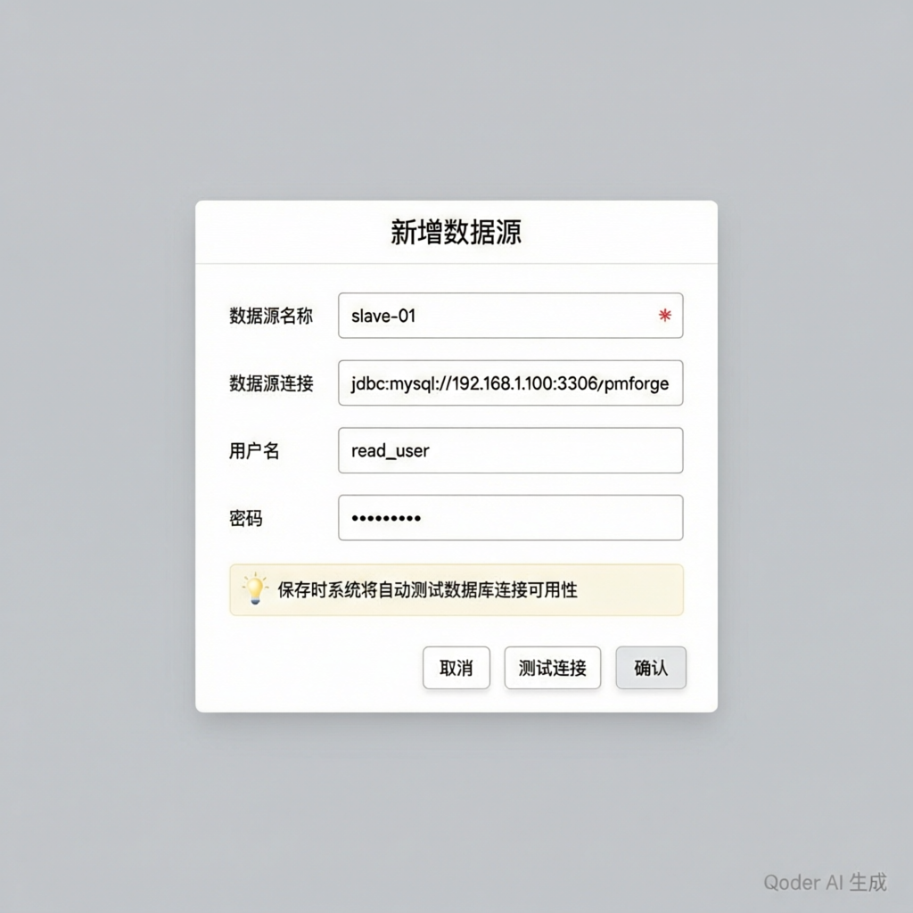 新增数据源