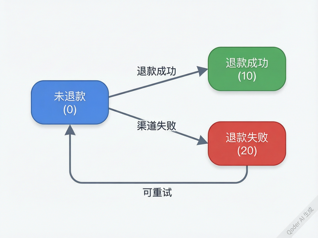 充值退款状态机