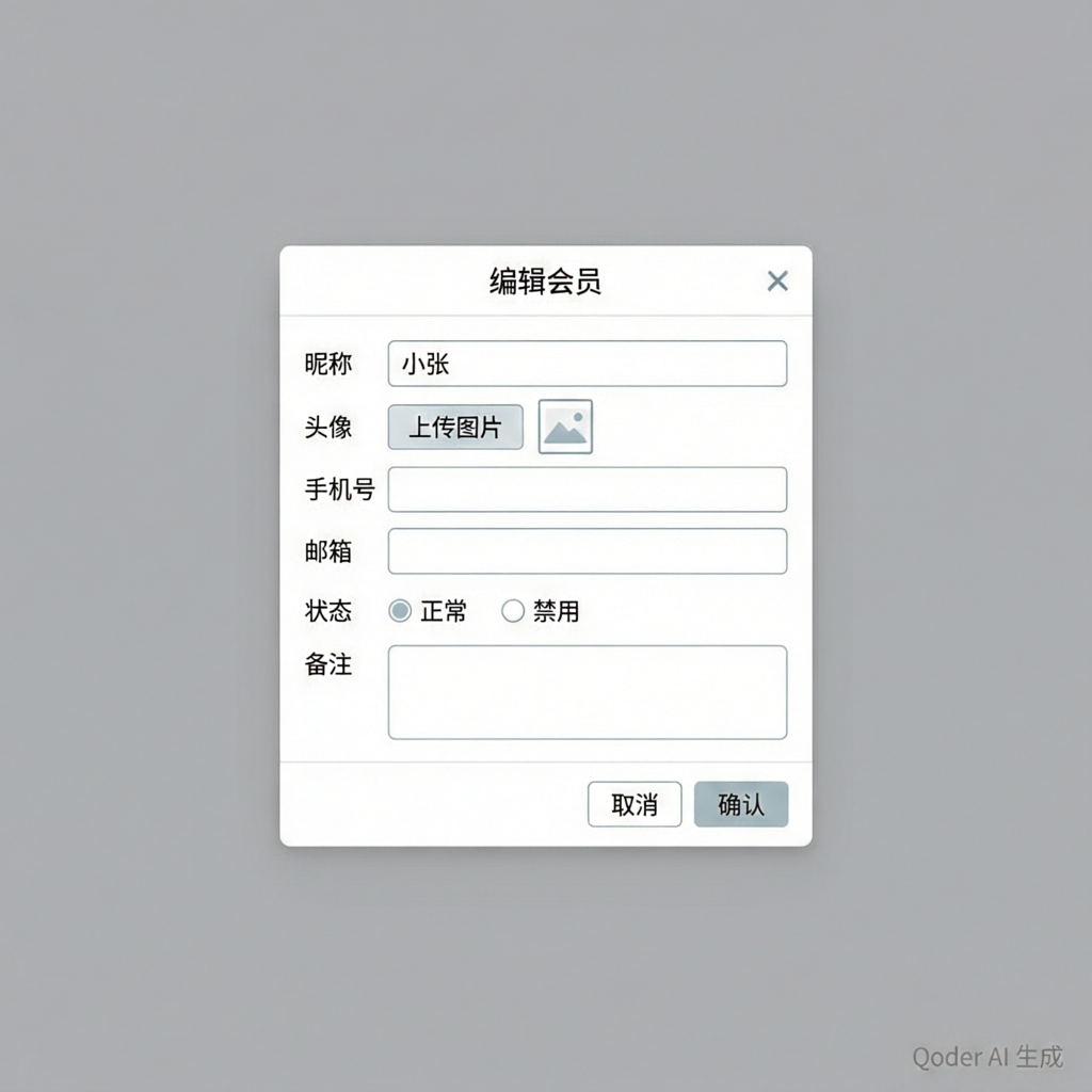 会员编辑